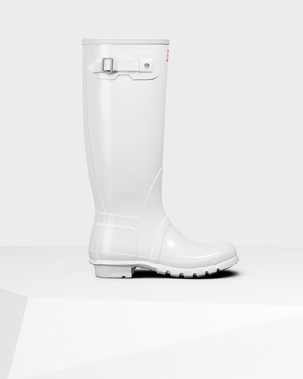 Botas De Altas Original Gloss Hunter Mujer - Blancos - 970451XQH